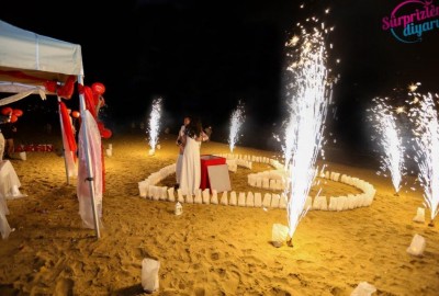Marriage Proposal On The Beach Eco Package