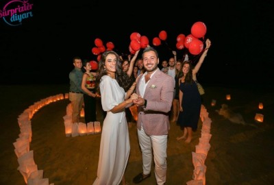 Kumsalda Evlilik Teklifi / Vip Paket