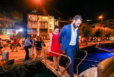 Lazerle Evlilik Teklifi ve Havai Fişek Gösterisi Eko Paket