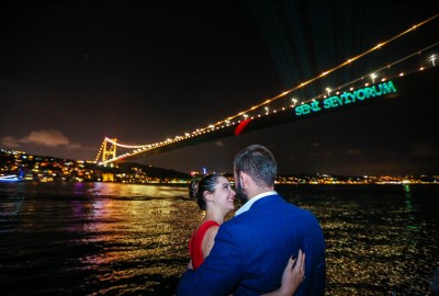 Lazerle Evlilik Teklifi ve Havai Fişek Gösterisi Eko Paket