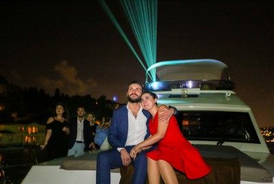 Lazerle Evlilik Teklifi ve Havai Fişek Gösterisi Eko Paket